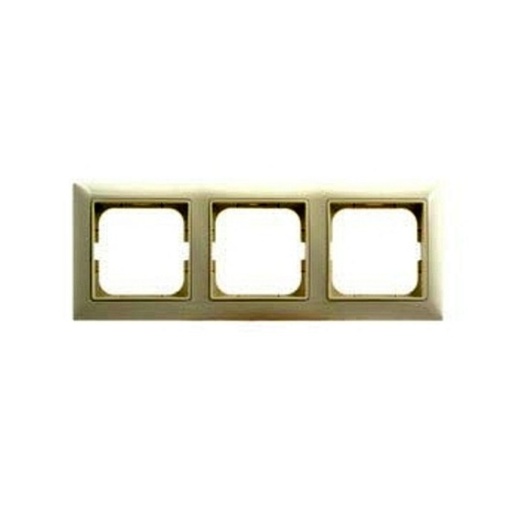 Рамка 3 поста ABB BASIC55, слоновая кость, 2513-92-507