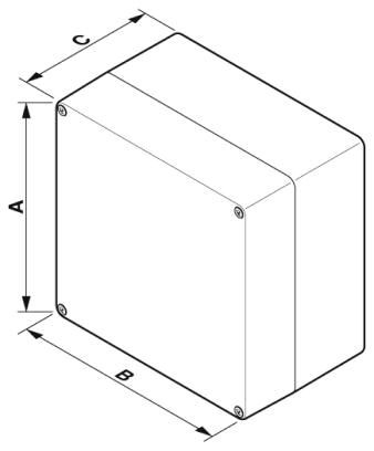 Клеммная коробка E PE A 160X360X91