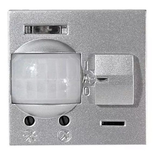 Датчик движения ABB ZENIT, 1800 Вт, серебристый, N2241 PL