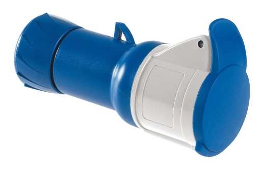 КАБ. РОЗЕТКА, ВИНТ 16А 2P E IP44 220В