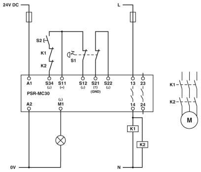 Реле безопасности PSR-MC30-2NO-1DO-24DC-SP
